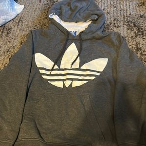 Gray Adidas Hoodie